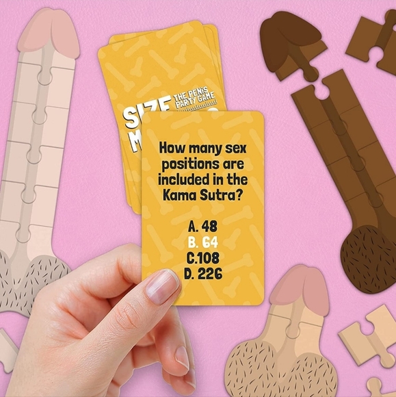 Size Matters: The Penis Party Game, Adult Trivia Game, New - Picture 4 of 6